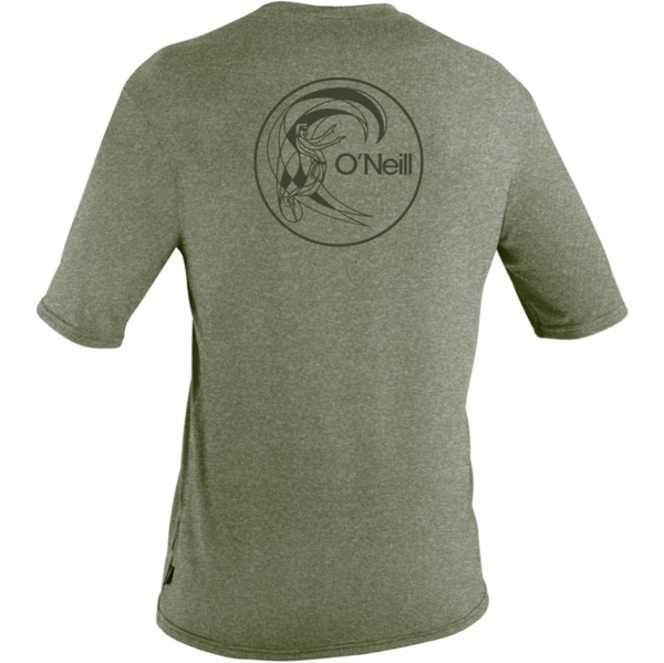 2026 O'Neill Mens Trvlr Hybrid Short Sleeve Graphic Sun Shirt 5721 - Chimera
